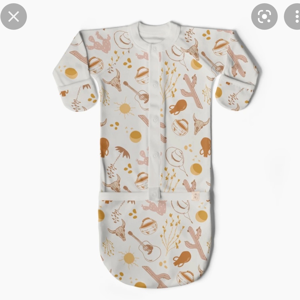Goumi Canyon Sleep Gown 0-3 months